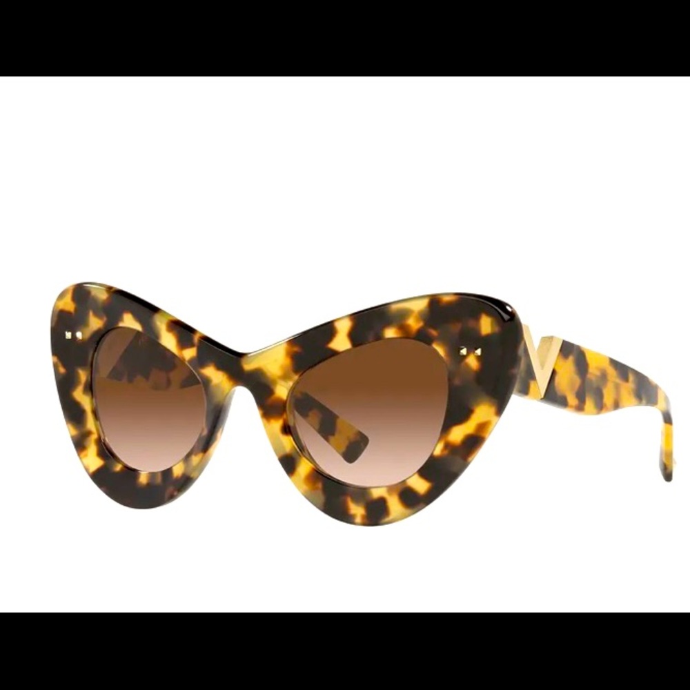 Valentino VLogo Cat Eye Sunglasses